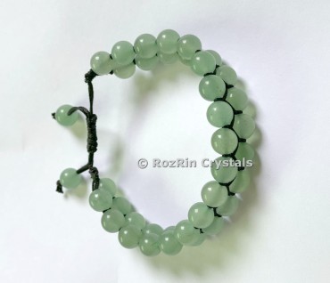 Green Aventurine Double Layer Bracelets