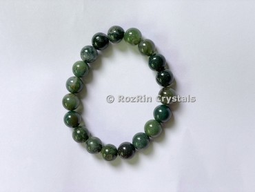 Moss Agate Stone Bracelets