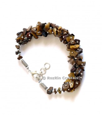 Tiger Eye Uncut Bracelets