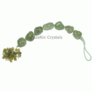 Natural Green Aventurine Hanging Stone