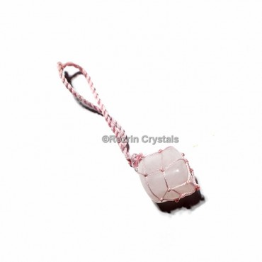 Rose Quartz Hanging