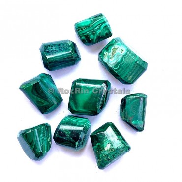 Malachite Tumbled