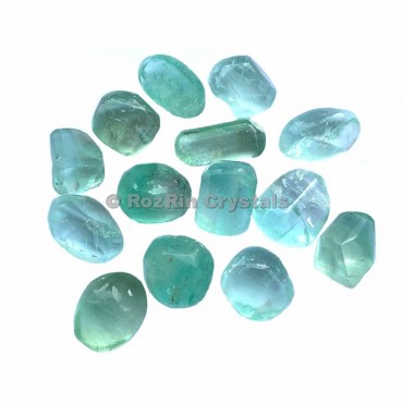 Green Flourite Tumbled