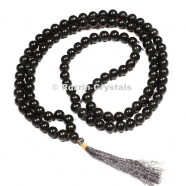 Black Jasper Japa Mala