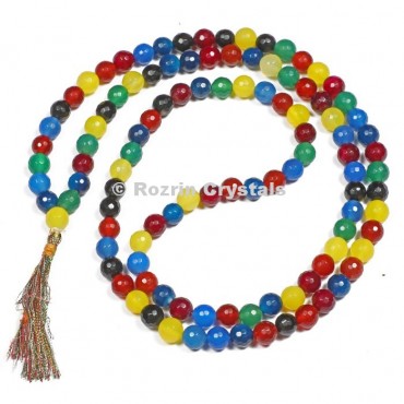 Faceted Chakra Japa Mala