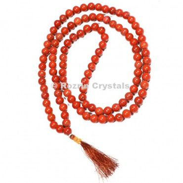 AAA Red Jasper Japa Mala