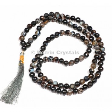 Black Onyx Sulemani Japa Mala