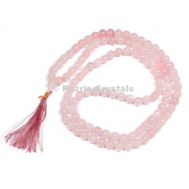 Rose Quartz Japa Mala