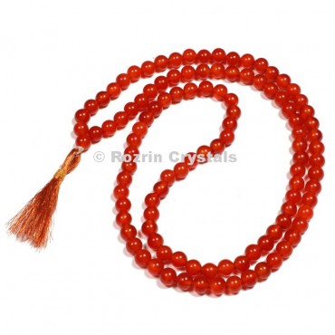 AAA Carnelian Japa Mala