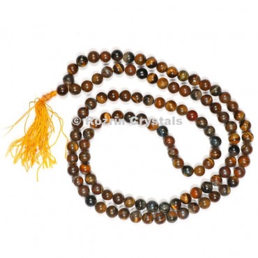 Tiger Eye Japa Mala