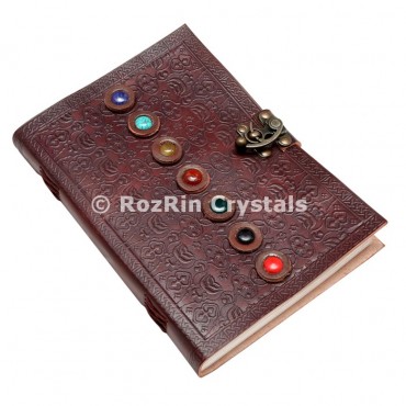 Chakra Stone Leather Journals