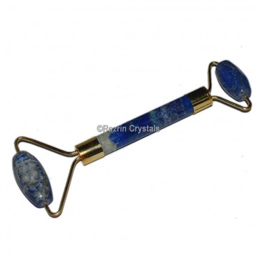 Lapis Lazuli Jade Facial Roller Stone Massager Anti Aging