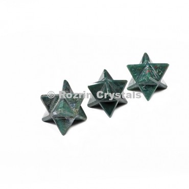 Blood Stone Merkaba Star