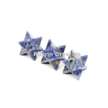 Sodalite Merkaba Star