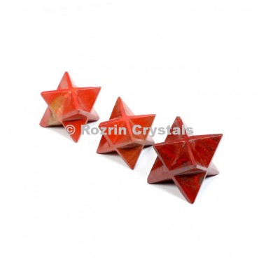 Red Jespar Merkaba Star