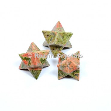 Unakite Merkaba Star