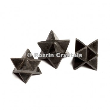 Black Tourmaline Merkaba Star