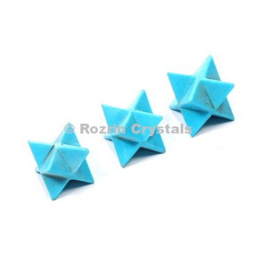 Turquoise Merkaba Star