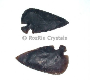 Heart Cut Native American Arrowheads