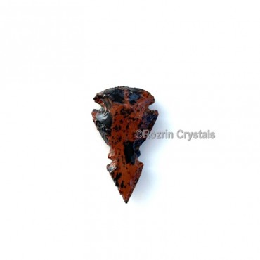 Mahagoni Obsidian Double Arrowheads