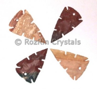 fancy Jasper Native American Arrowheads