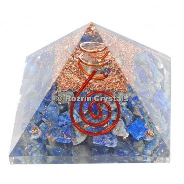 Lapis lazuli Orgonite Pyramids