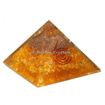 Citrine Energy Orgone Pyramid