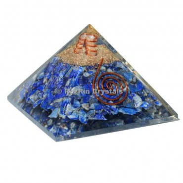 Lapis lazuli Energy Orgonite Pyramids