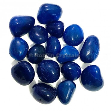 Blue Onyx Tumbled Stone