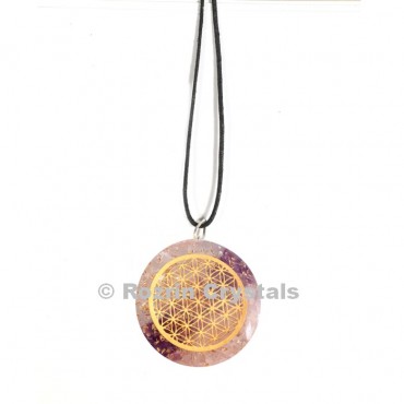 RAC Flower of Life Orgonite Pendant