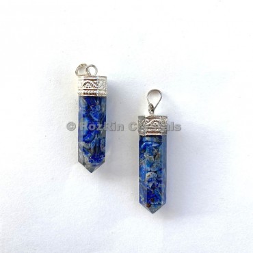 Lapis Lazuli Orgonite Pencil Pendants