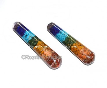 Orgone Chakra Layer Smooth Massage Wands