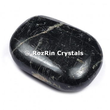 Black Tourmaline Palm stone