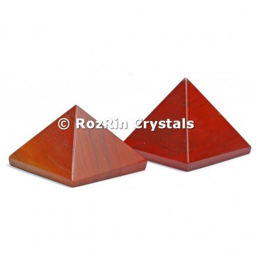 Red Jasper Pyramid