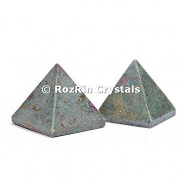 Ruby Fuchsite Pyramid