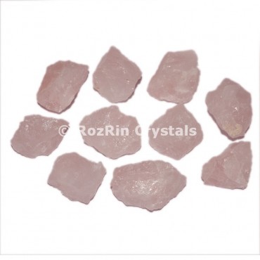 Rose Quartz Raw Tumbled