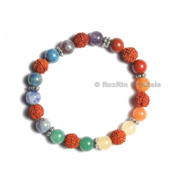 Chakra With Rudraksha Bracelets