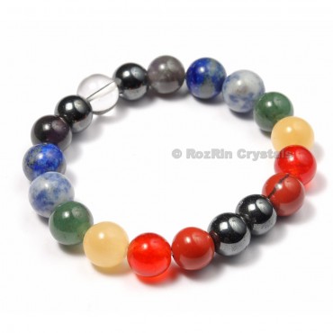 Chakra Stone Healing Energy Bracelets