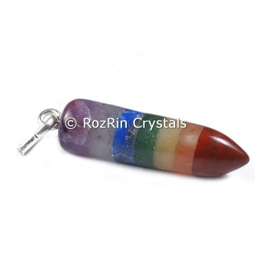 Chakra Bondend Pencil Point Pendant