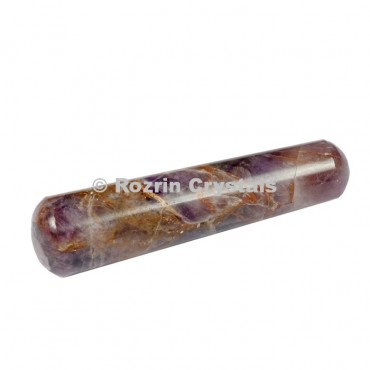 Amethyst smooth massage wands