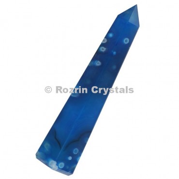 Blue Onyx Healing Point