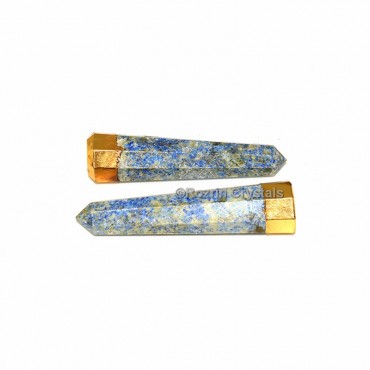 Lapis Lazuli Electroplated Obelisk