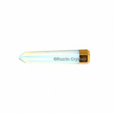 Opal Electroplated Obelisk