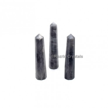 Grey Aventurine Crystal Healing Obelisk