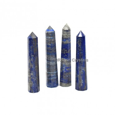Lapis Lazuli Crystal Healing Obelisk