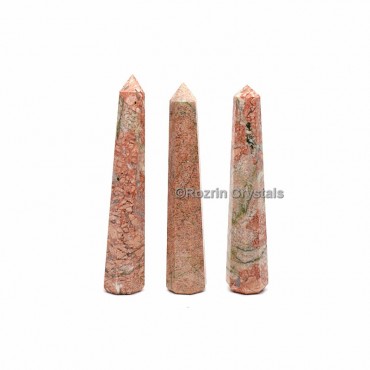 Picture Jasper Crystal Healing Obelisk