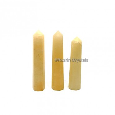 Yellow Aventurine Crystal Healing Obelisk