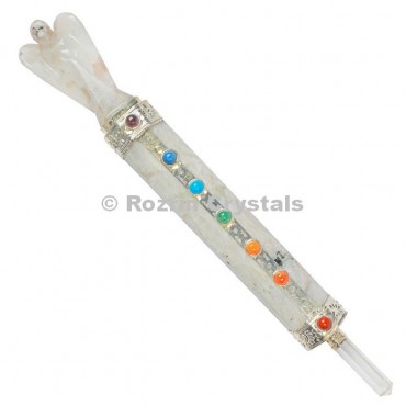 Rainbow Moonstone Angle Chakra Healing Wands