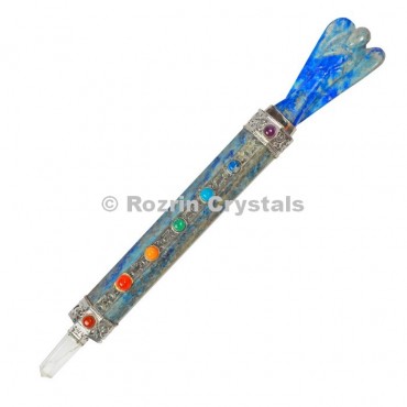 Lepis Lazuli Chakra Angel Healing Wands