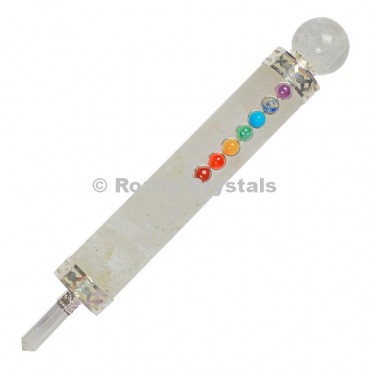 Crystal Quarts Chakra Healing Wands